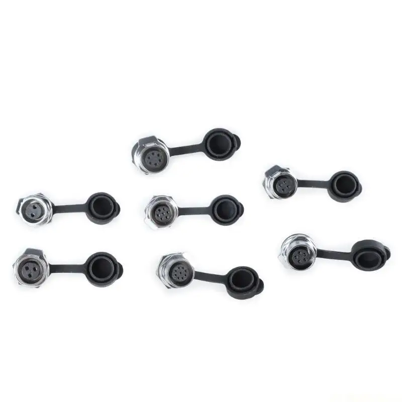 E56B LP12 Fast Screw Locking Aviation Connector and LP12 Outlet Full Metal Waterproof