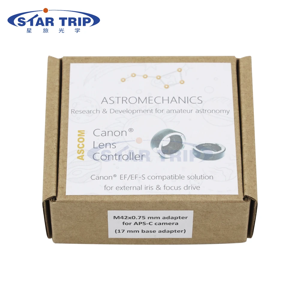 Astromechanics ASCOM Canon Lens Controller Mark II M42x0.75mm 17mm Base Adapter لكاميرا APS-C - #   AM-M42-C17 #5