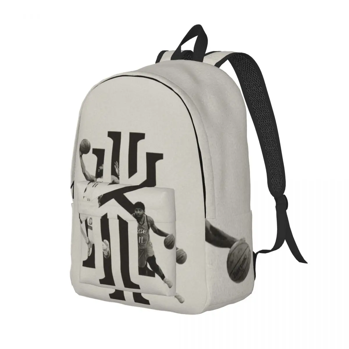 K-Kyrie-Irving New Fashionable Pattern School Bag Print Lightweight Backpack 15.7in 17.7in