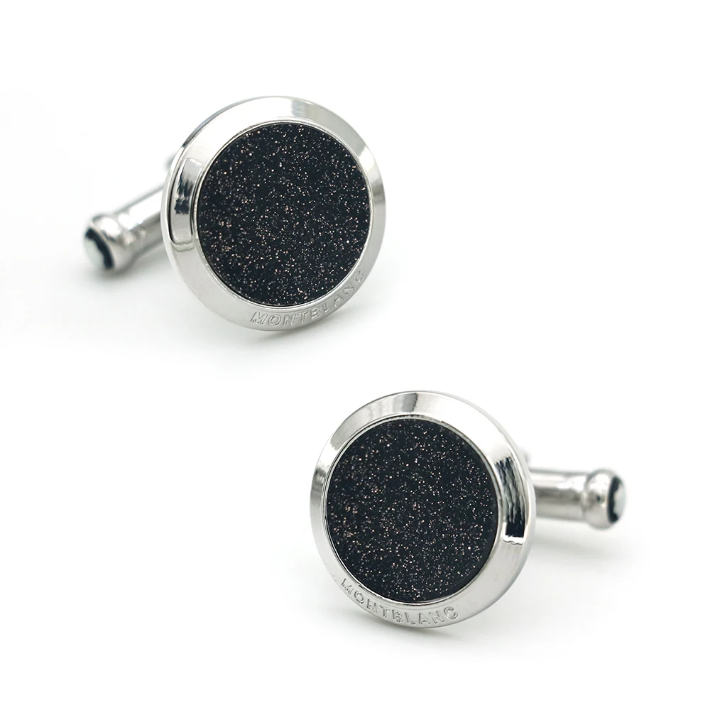iGame Men's Designer Cufflinks Midnight Blue Star Design Quality Business Cuff Links Wholesale & Retail
