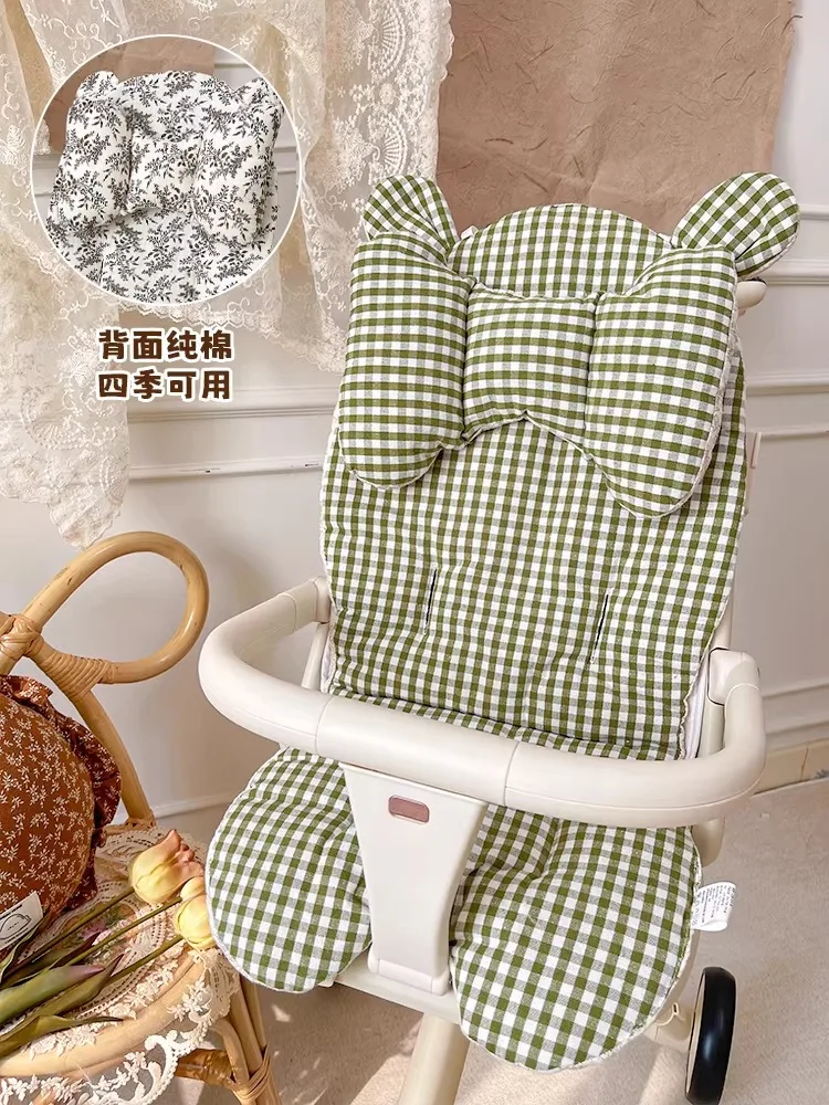 

Baby Stroller Pad, Autumn and Winter Model, Baby Stroller Safety Seat Pad, Universal for All Seasons, Made of Pure Cotton, A Mus