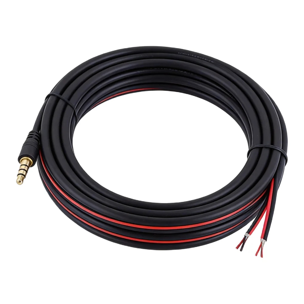High Quality Brand New Practical Useful Extension Cable Rear View Camera 12V 6m Car DVR Replacement Accessories