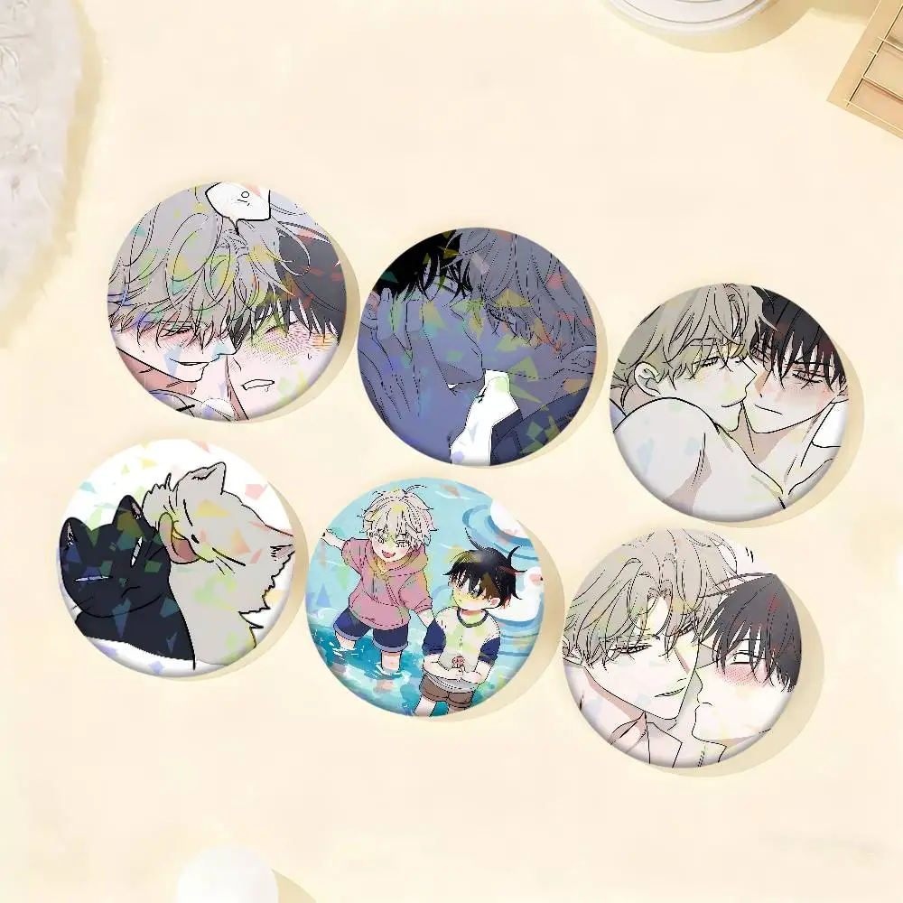 T-taeju YEO Euihyun KIM Enamel Pin Clothing Bag Accessories Brooch Cartoon Science Fiction Badge Gift