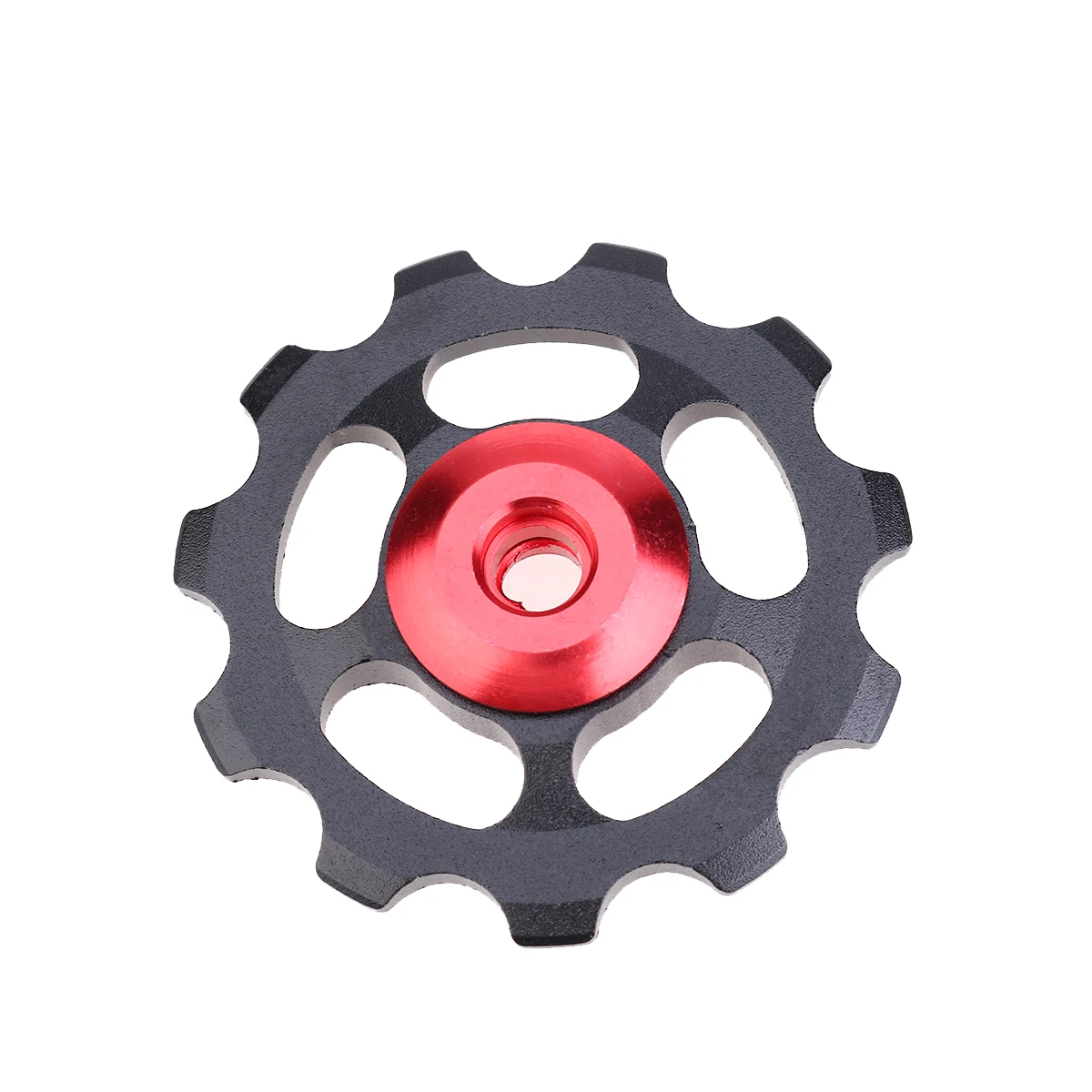 

2pcs Rear Derailleur Pulley 11t Aluminum Alloy Guide Wheel Transmission Mountain Bike Long Lasting Easy Install Derailleur