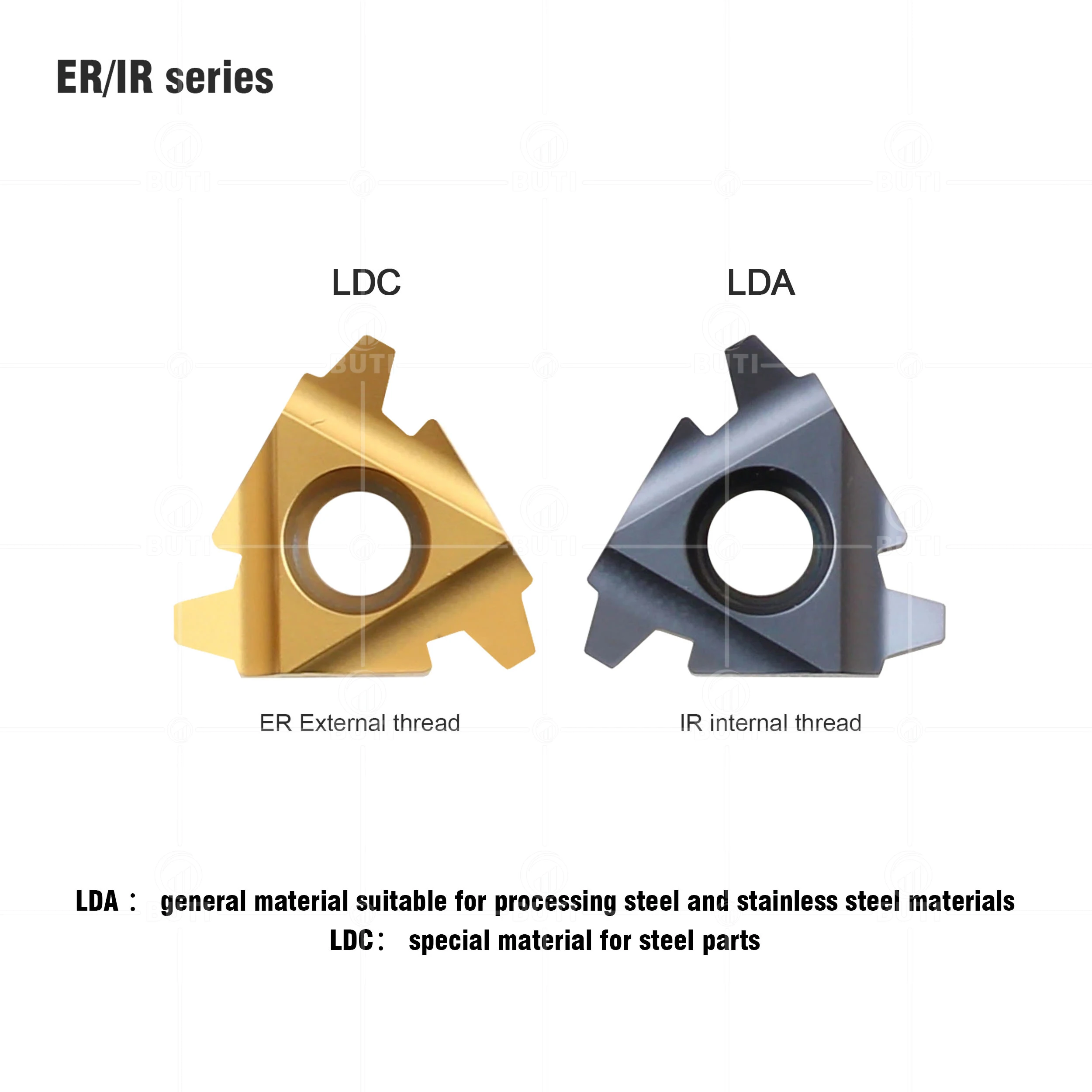 DESKAR 100% Original 22ER 22IR 4TR 5TR 6TR LDA LDC Threading Turning Tools Carbide Inserts CNC Lathe Cutter Cutting Thread Blade