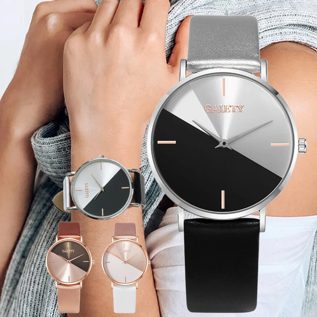 

Luxury Brand Ladies Wristwatch Fashion Women Watches Leather Strap Dress Female Clock Design Women Watch Relojes Para Mujer New