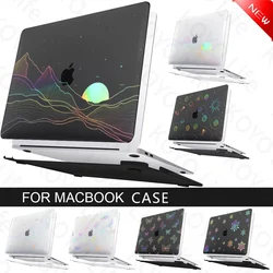 New Colorful Laptop Case for MacBook Air15 A2941 2023 Air13 A2681Pro13 A1932 A2179A2338 A2337Pro14 Air11Pro15A1990Pro16A2780