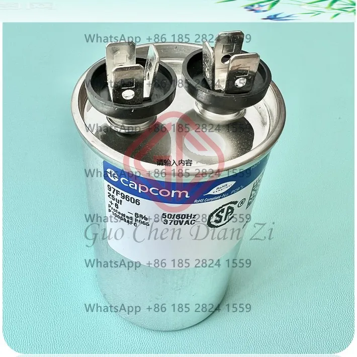 

97F9606 Новый оригинал в наличии, конденсатор Genteq 25 мкФ 50 60 Гц 97F9606S