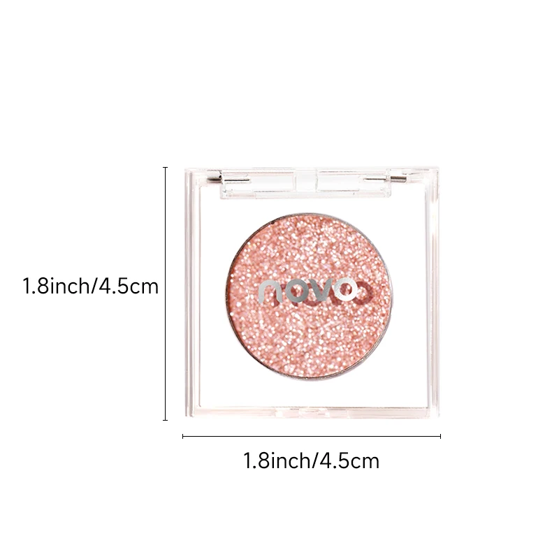 モノクロ グリッター アイシャドウ パレット、長持ち、防水、汚れ防止、輝くダイナミックなアイメイク、ナチュラルなアイメイク