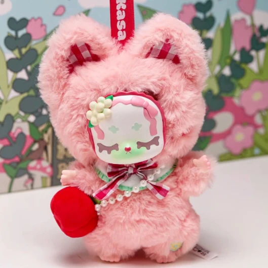 

Kasa Forest Party Series Blind Box Kawaii Vinyl Plush Anime Figure Mystery Box Trendy Surprise Box Backpack Decora Pendant Gifts