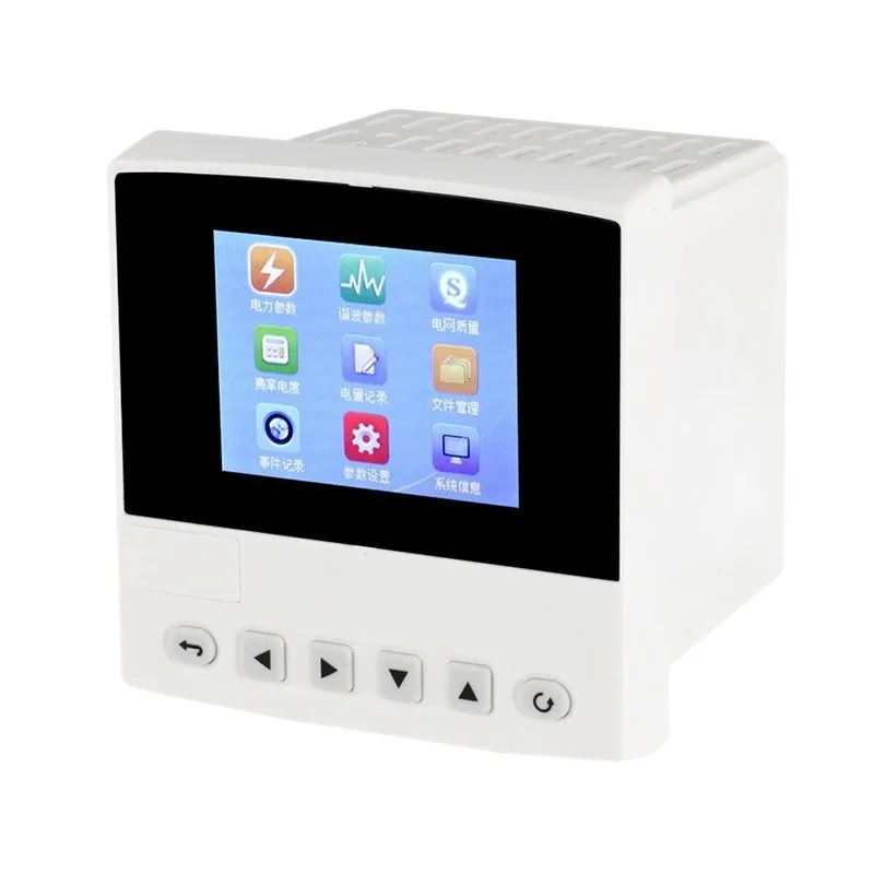 Professional Power Quality Analyzer Recorder Three Phase Electrical Parameter Monitor Voltage Current Harmonics Frequency Energy