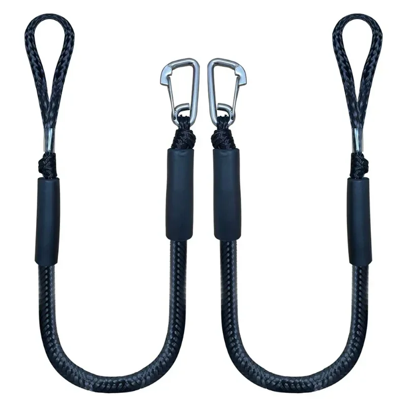 Boat Bungee Dock Lines Cords Docking Rope for Kayak Watercraft SeaDoo Jet Ski Pontoon Canoe Power Boat Mooring Rope Accessories