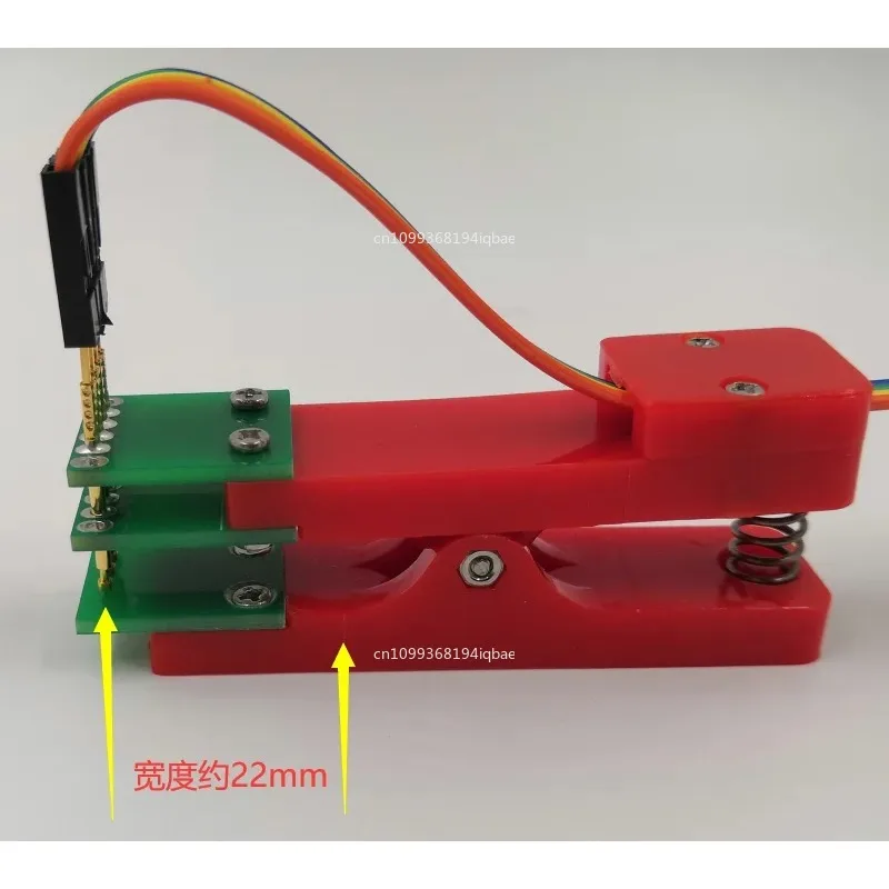 Test Frame PCB Clamp Fixture Probe Programming Fixture 2.54mm 2.0mm 1.27mm, Test Depth 22mm Single Row in stock
