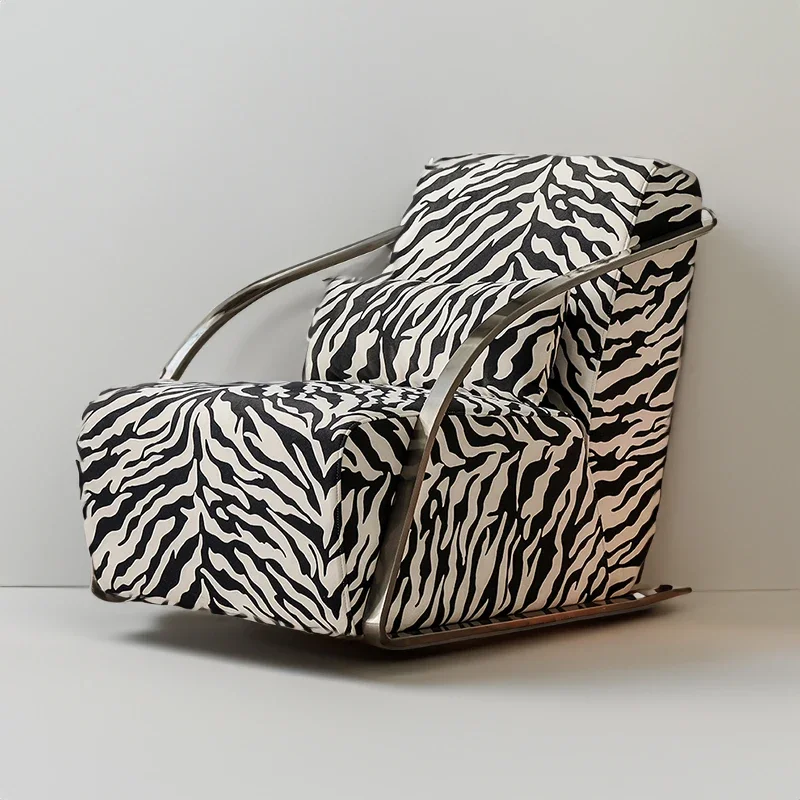 Kemewahan ringan minimalis Italia, sofa minimalis modern, ruang tamu, kamar tidur, balkon, sofa tunggal, kursi santai