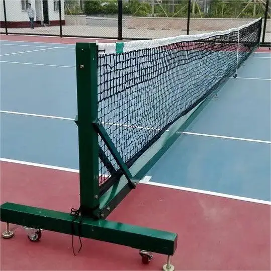 

Low Price Portable Outdoor Tennis Post Pickleball Court Volleyball Badminton Net Pole System Artificial Grass