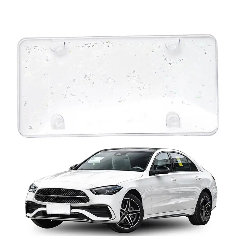 

Car Plate Frame Clear Plate Cover Car Unbreakable License Plate Frames Dustproof Frame Protector Waterproof Plate Holder For Car