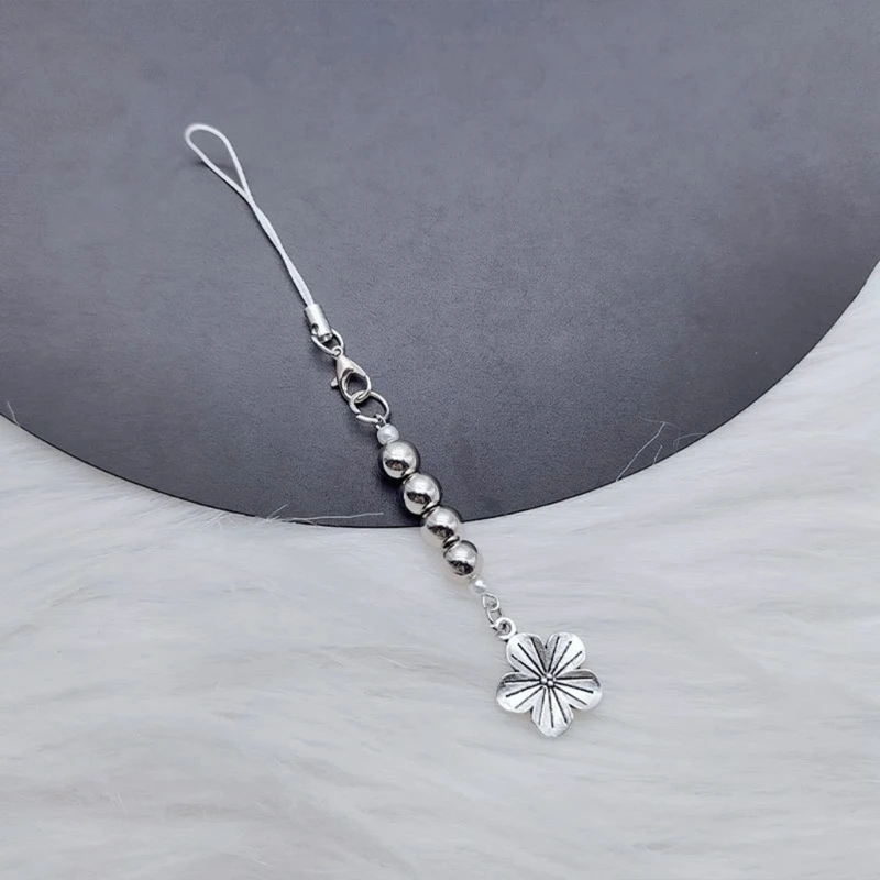 Phone Pendant Phone Chain Star/Flower Phone Pendants Phone Strap Phone Jewelry Accessories Perfect Gift for Women Girls