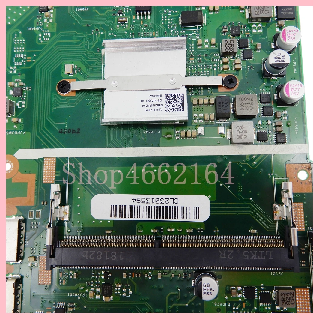 Imagem -05 - Placa-mãe do Portátil para Asus Vivobook 15 X507ma Cpu N5000 X507m X507ma A507m A507ma F507m 100 Testado ok