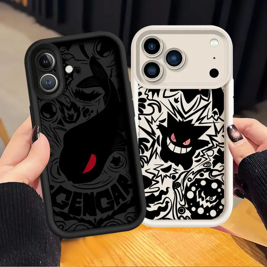 

Cartoon Gengar Is Cool Phone Cover Case for Apple iPhone 17 Pro Max XR XS 13 Mini 14 Plus 17E 11 15 16e 12 16