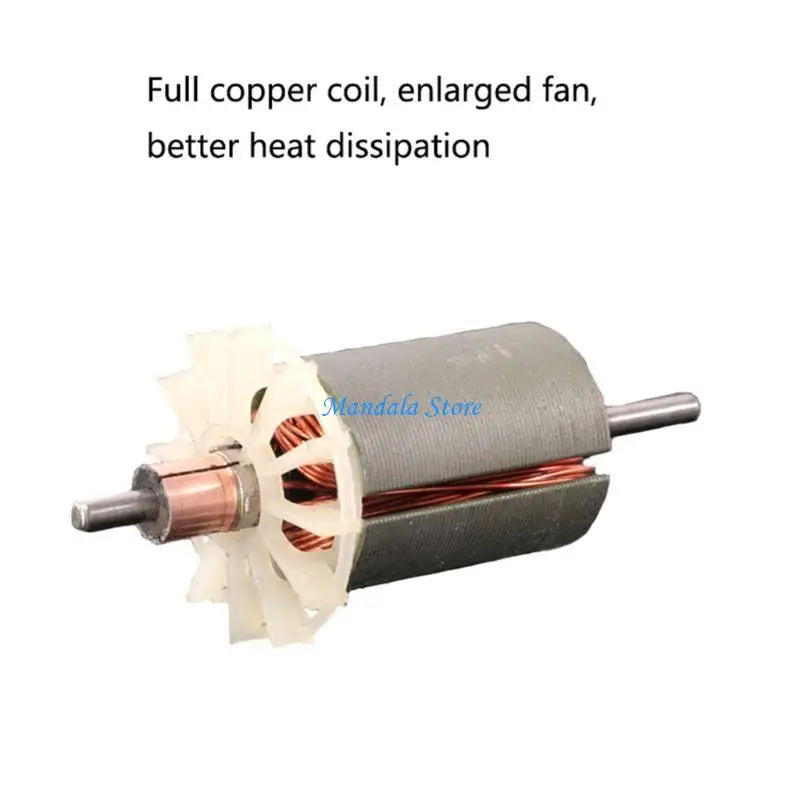 U2JC RS550 12 Teeth High Torque Reduction Electric Motor Eccentric Output Shaft