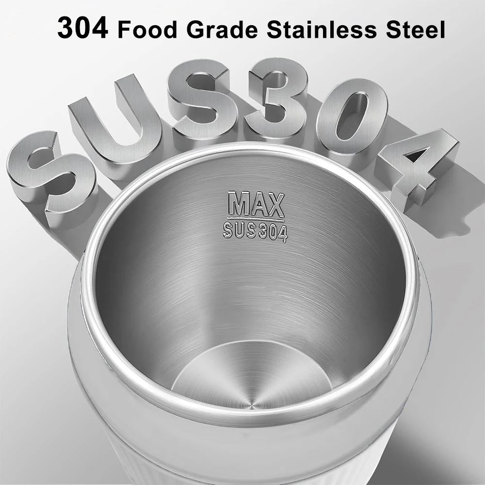 غلاية كهربائية محمولة، غلاية كهربائية صغيرة، براد شاي قهوة، كوب حراري للمياه مضاد للحرق، زجاجة مياه ساخنة دافئة للسفر #4