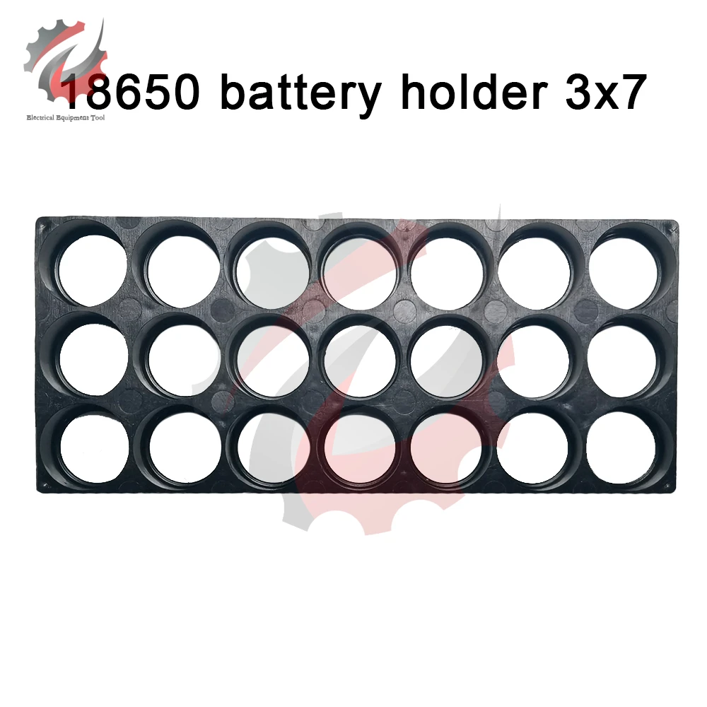 3 x7 18650 supporto batteria Base fissa scatola di immagazzinaggio staffa combinata modifica veicolo elettrico Power Bank telaio in plastica dura