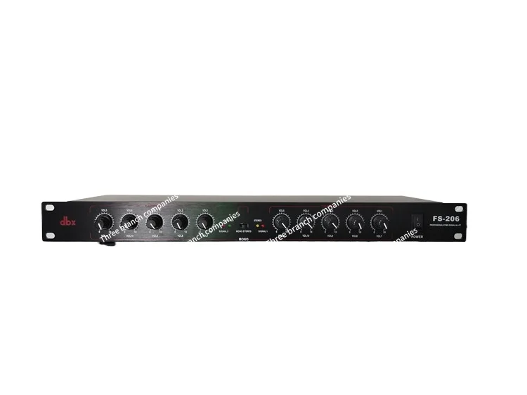 

FS-206 12-полосный профессиональный аудиоразветвитель, разветвитель усилителя мощности