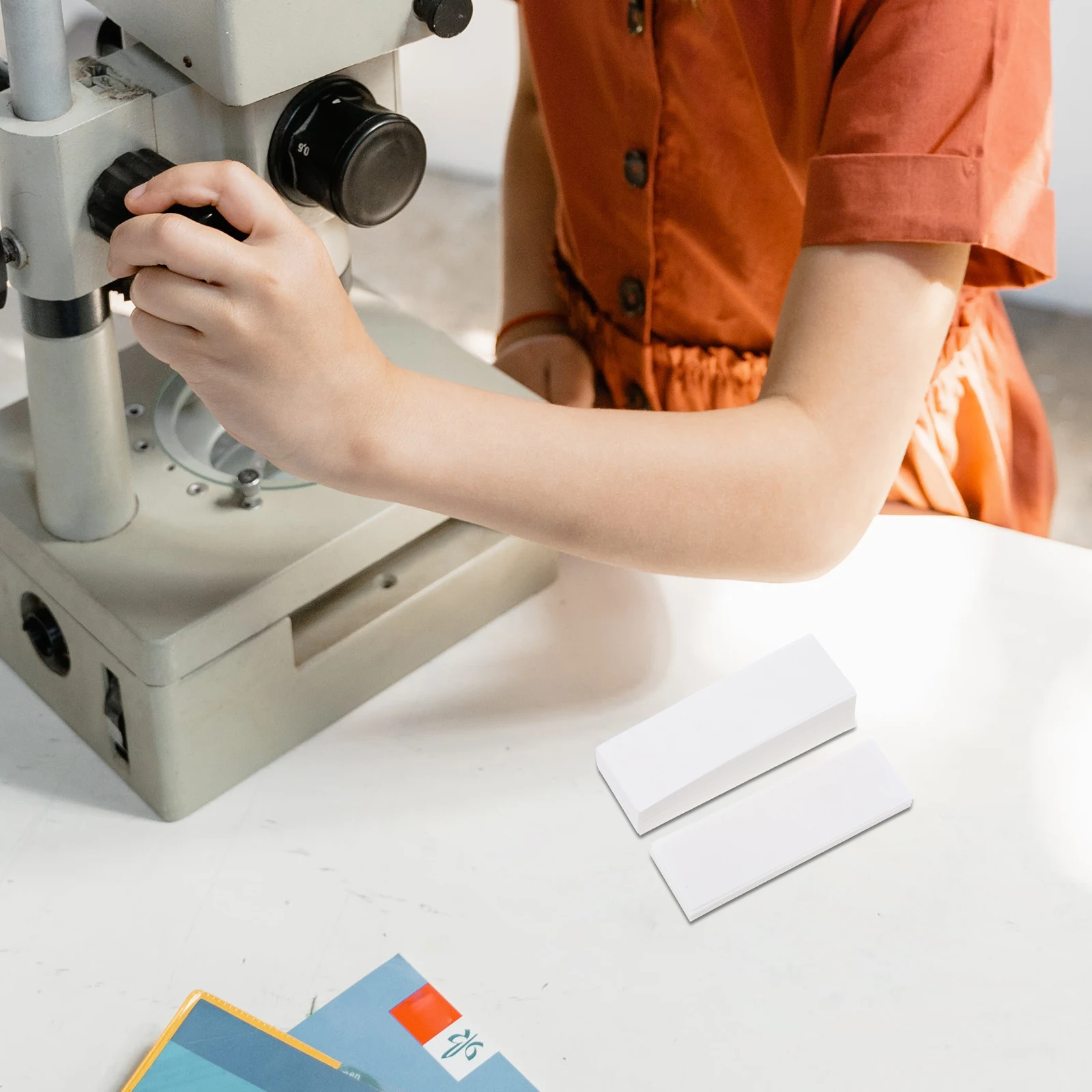 

6 Sets Filter Paper Neutral Cotton Absorbent Dust Removal Experiment Blotting Cleaning Paper Strips Laboratory Teaching