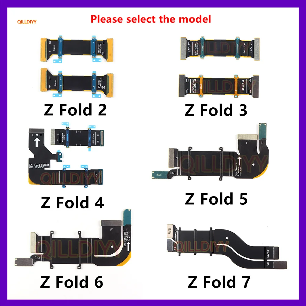 Spin Axis Flex Main board Screen LCD Connection Rotary Shaft Spin