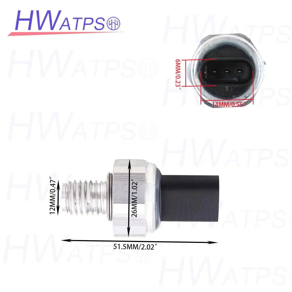 1/2/5 قطعة 12630433 مستشعر مفتاح الضغط لبويك كاسكيد كاديلاك سيتي إسكاليد شيفروليه تاهو فولت ماليبو جي إم سي سييرا يوكون #2