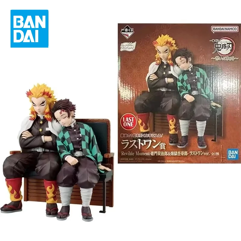 

Набор фигурок BANDAI Ichiban Kuji Demon Slayer Tanjiro Nezuko Kyojuro ArtScale Memoria Statues Аниме Коллекционные предметы для взрослых Подарок