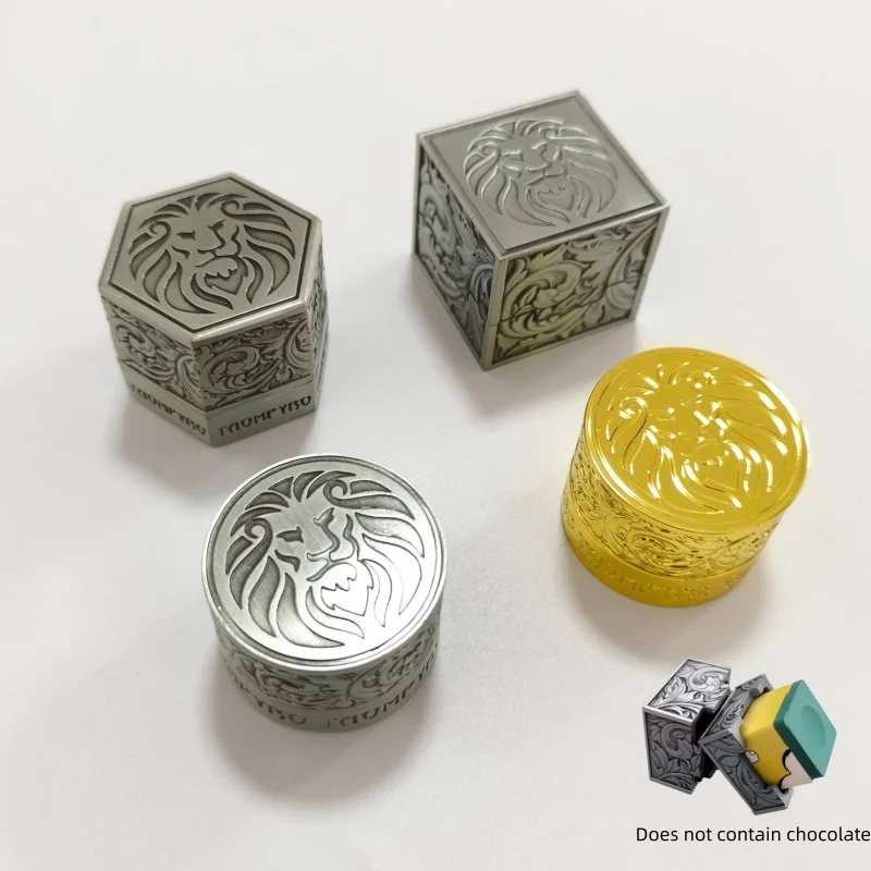 2026 New Strong Magnetic Billiard Pencil Protection Box Round Square Hexagonal Moistureproof Metal Case Holder Pool Cue Chalk