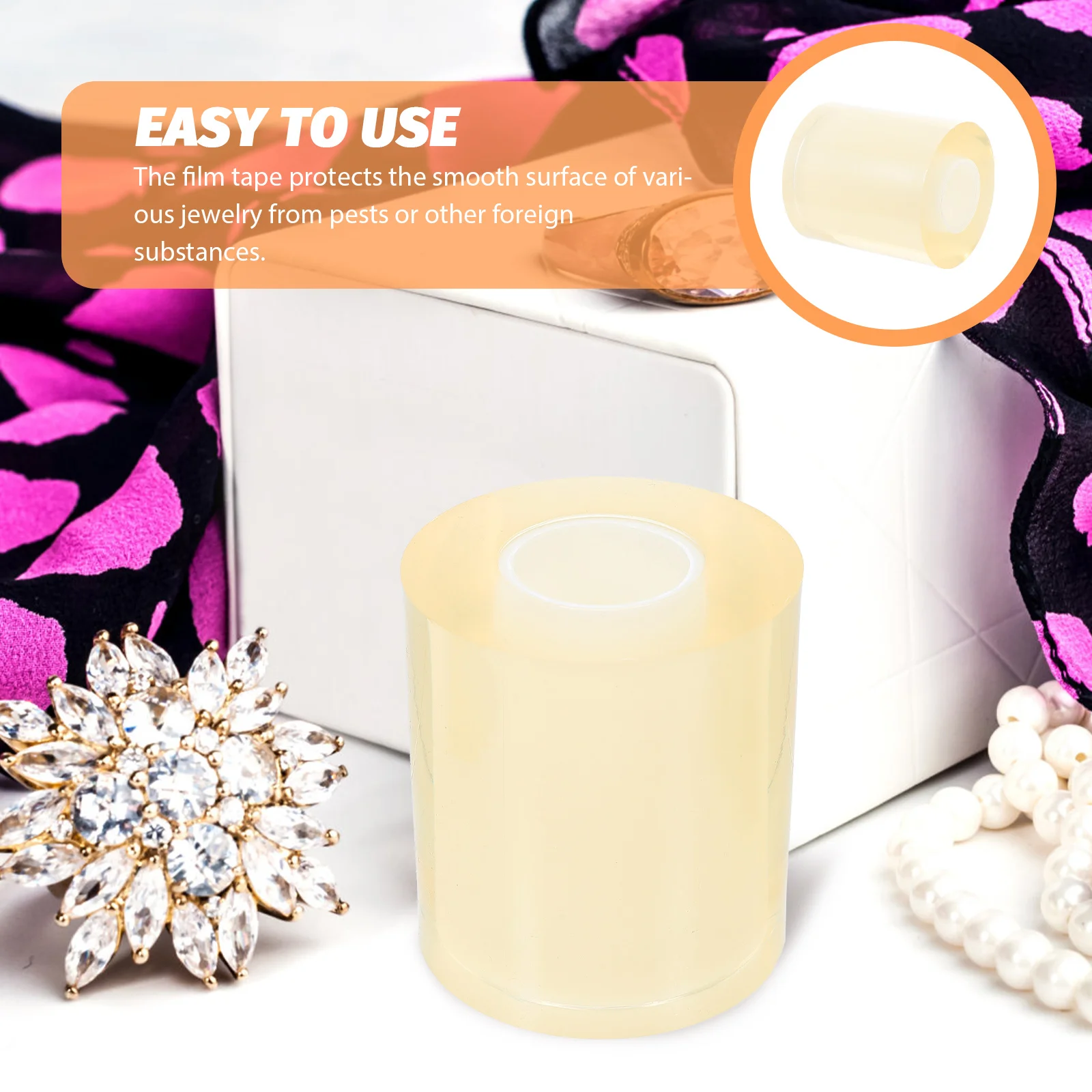 Heavy Duty Tenacious Repair Tape Patch Watch Electrostatic Film Protective Carpet Transparency