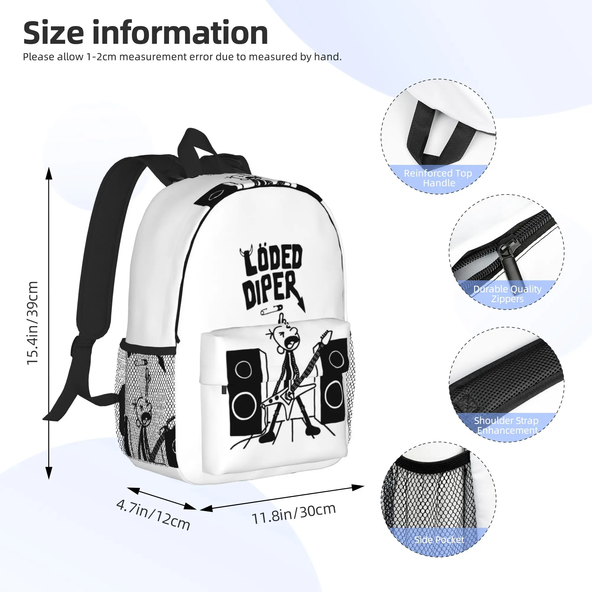 Diary Of Wimpy Kid World Book Day Backpack Hot Sale Daypack Boys Girls BookBag Shoulder Bags for Men Women School Bag