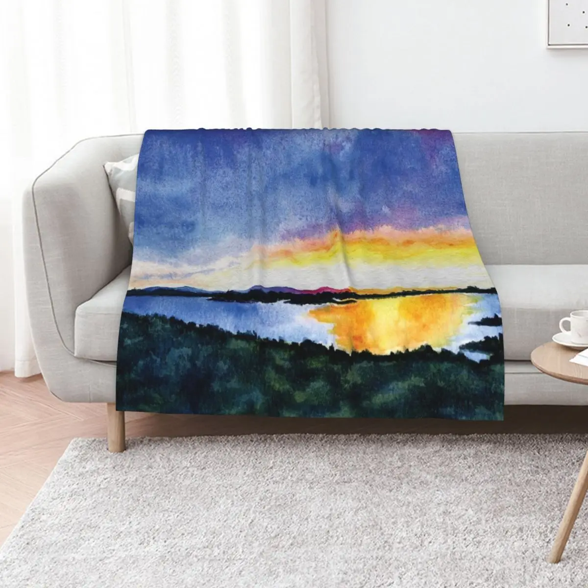 Colorado Sunset Throw Blanket Luxury Brand Blankets For Sofas Thin Hair Designers Luxury Designer Blankets