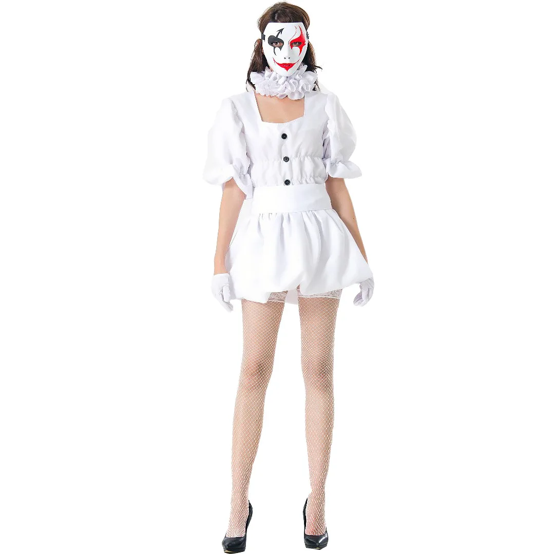 

Ladies' Role-plang Bride Clown Costume Stage Performance Reincarnation loween Outfit Ethnic Stage Costume