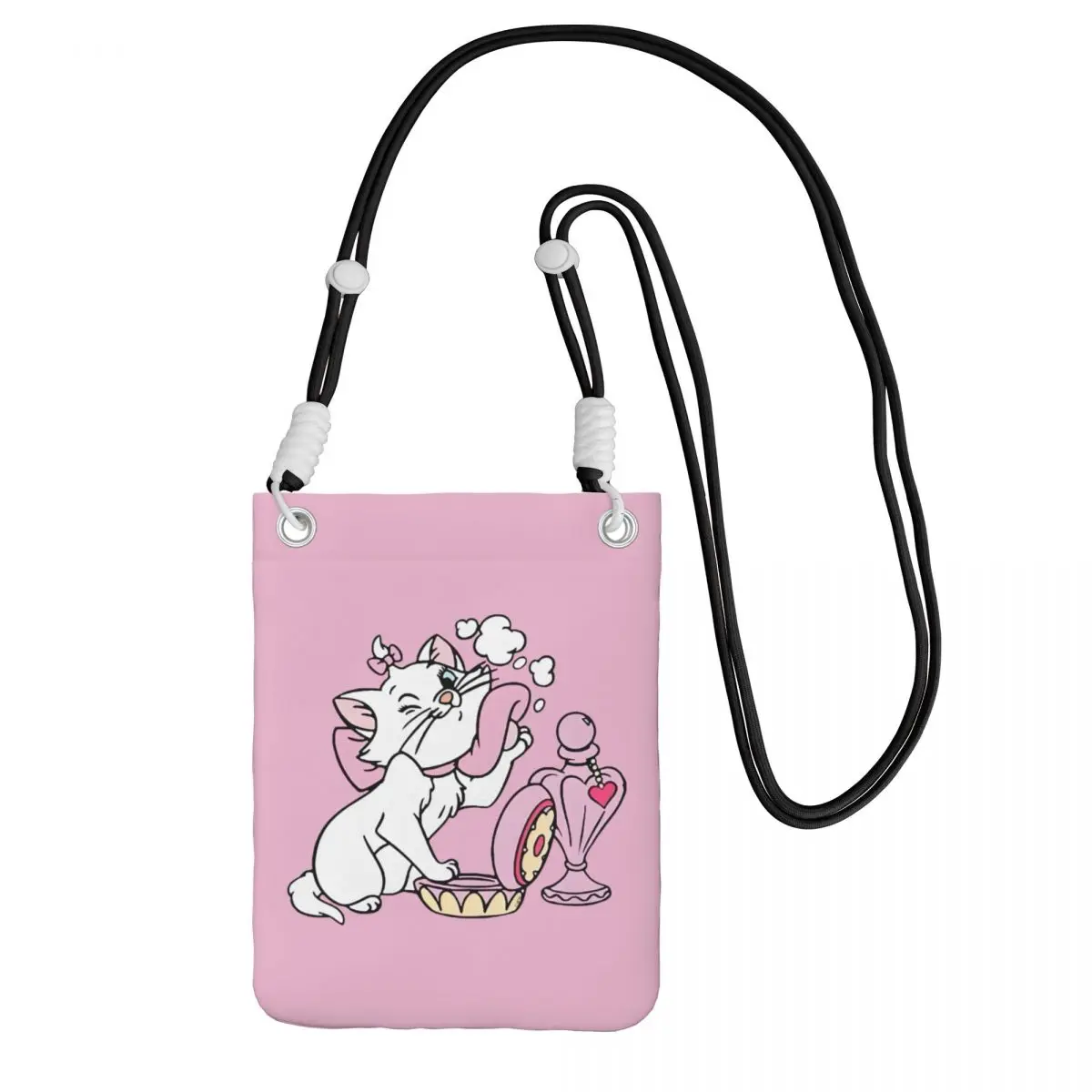 

Custom Marie Cat Mobile Phone Bag Men Women Cat Animation Shoulder Crossbody Bag Suitable Coin Purse Mini Shoulder Purse Wallet