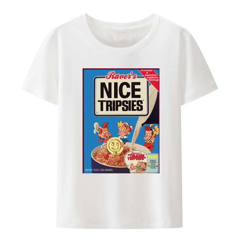 Nice Tripsies T Shirt Xanax LSD MDMA Acid Psychedelic Trippy Xtc Ecstasy Party Rave Q Dance Defqon Techno