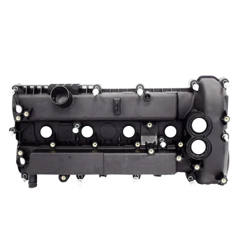 シリンダーヘッドカバー バルブロッカーアームカバー ガスケット付き フォードUSA マスタング 2.3 エコブースト ガソリン CJ5E エンジンコード CJ5E6K271CA用