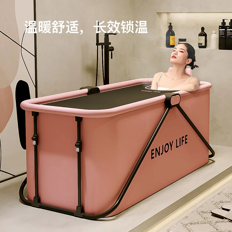 Portable Folding Bath ，Adult Sweat Steaming Medicinal Bath Children Thickened Bath