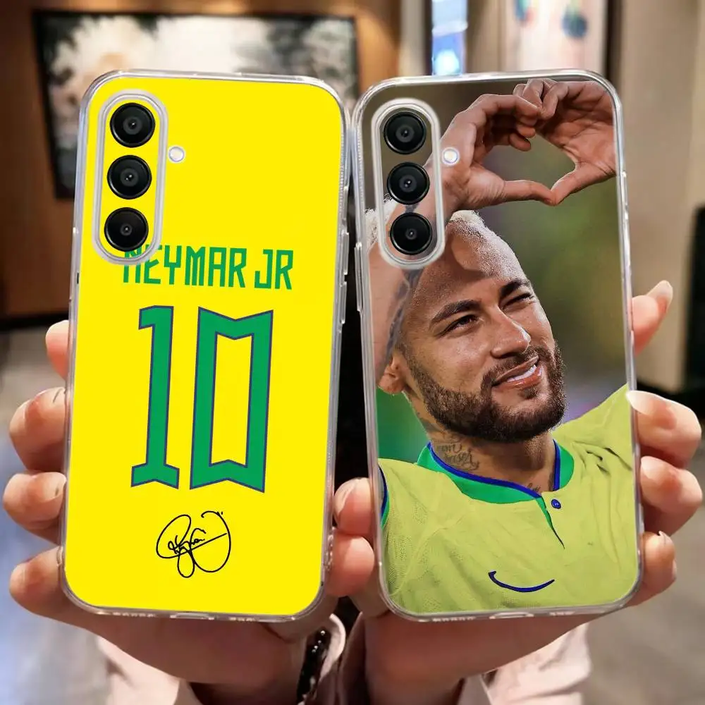 N-Neymar Football Support Fashion Phone Case Transparent Silicone Soft For SamsungA10,12,20,21S,30,31,40,50,51,52,70,A71