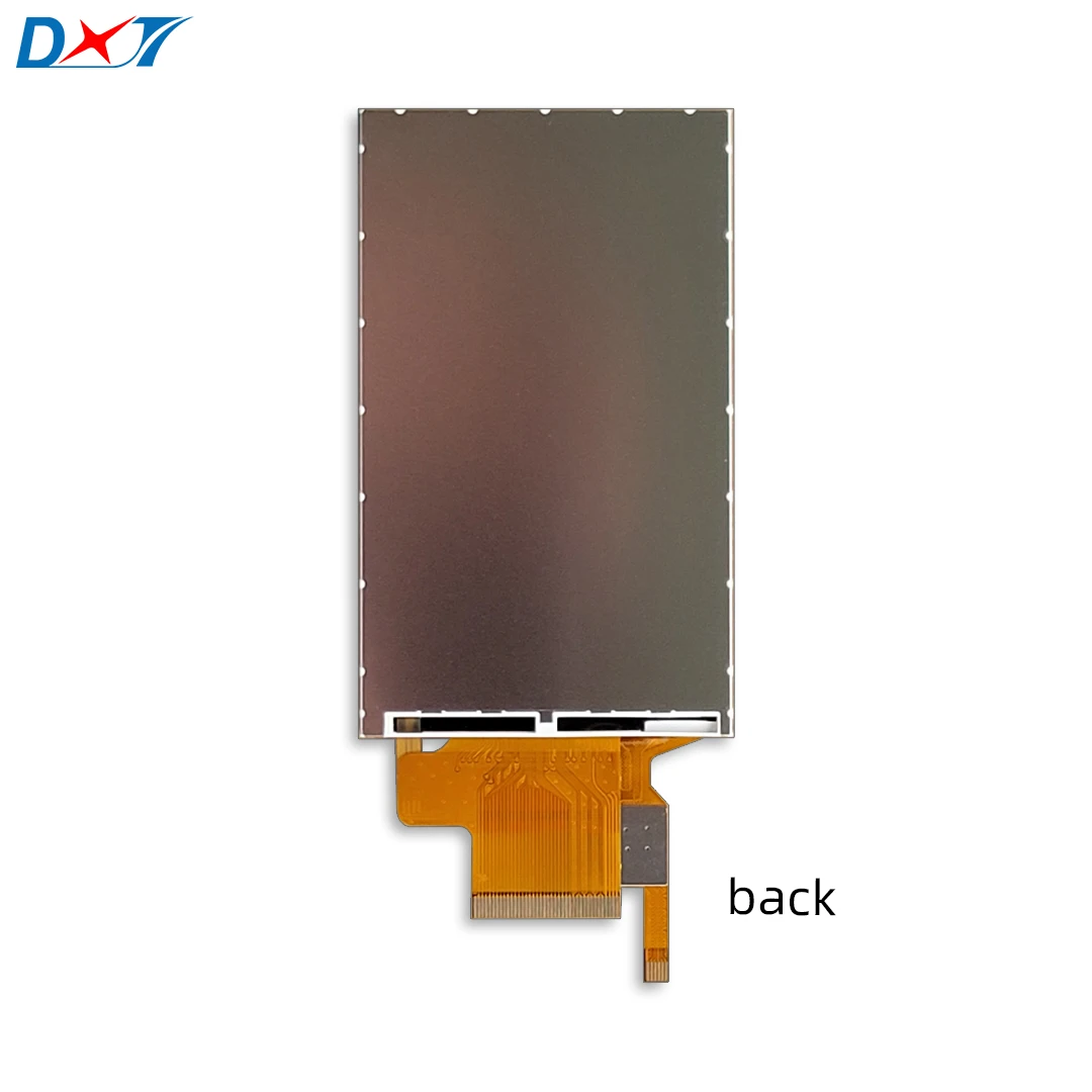 Módulo de exibição táctil LCD com toque capacitivo, resolução TP de 480x800 MIPI e interface RGB, ST7701S TFT, LZX-35IPS-A00, 3,5 polegadas