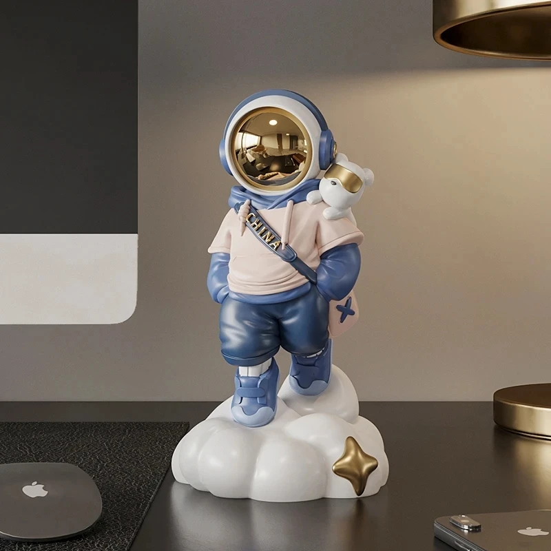 

Nordic Home Decor Original Astronaut Miniature Sculpture Living Room Decor Figurines for Interior Desk Accessories Room Decor