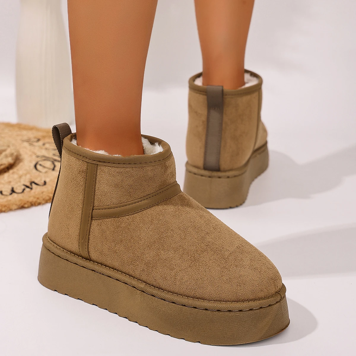

New 2025 Women Winter Ultra Mini Boot Designer Australian Platform Boots for Leather Warm Ankle Fur Booties Luxury Short Boots