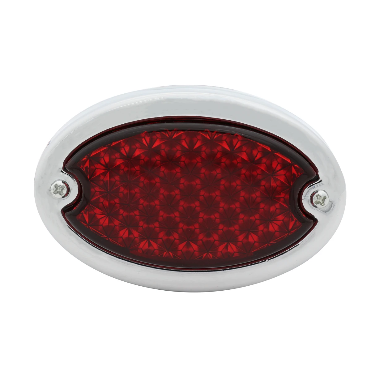 Custom Vintage LED Cat Eye Motorcycle Tail Light For Bobber Cafe Racer