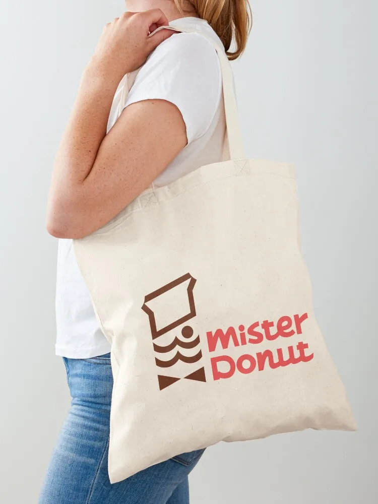 Mister Donut - Japanese donuts! Tote Bag bag luxury women tote bag men Canvas Tote