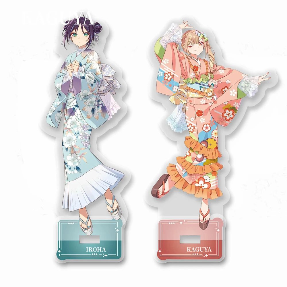 Anime Cosmic Princess Kaguya Iroha Sakayori Yachiyo Tsukimi Cosplay Stand Acrylic Standing Plate Desktop Decoration Accessory view 5