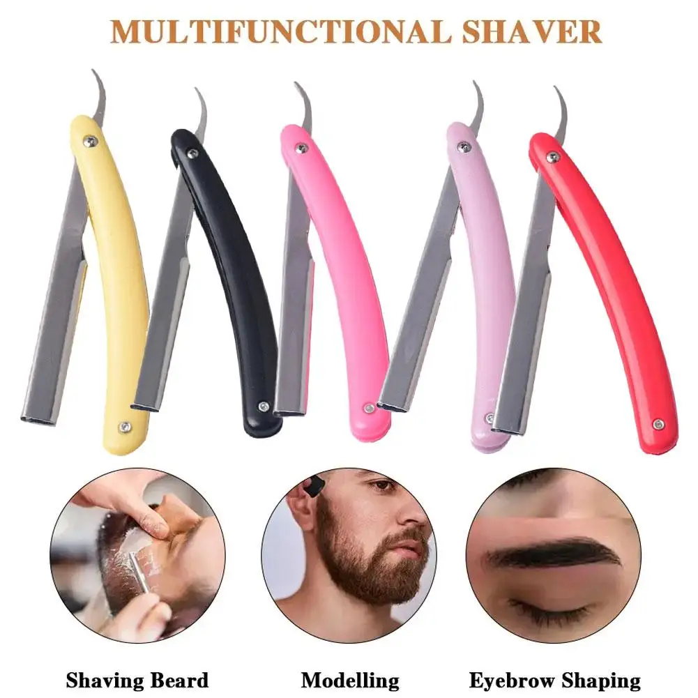 

Manual Shaver For Men Barbershop Razor Shank Is Easy To Use Safety Razor 1Pcs Shaving Razor With Blades R6Y4