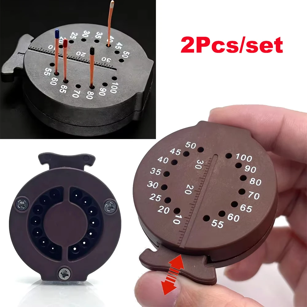 High Precision Endo Ruler Base Gutta Percha Cutter Calibration Tool for Dentists Material