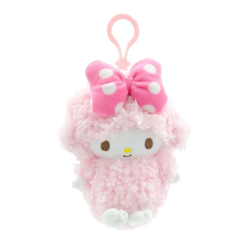 Sanrio My Sweet Piano Plush Doll Pendant Lamb Keychain Cute Cartoon Doll Pendant Wallet Accessories Toy Girl Birthday Gift